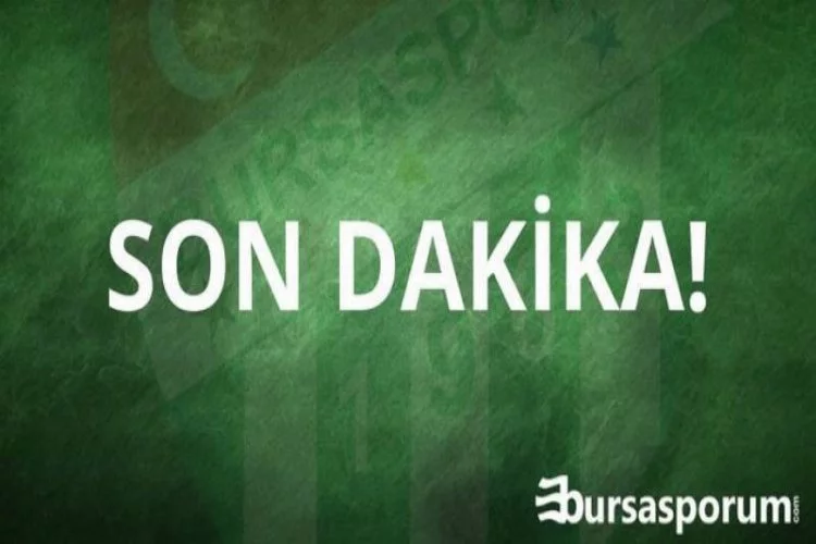 Bursaspor'da ilk 11 açıklandı
