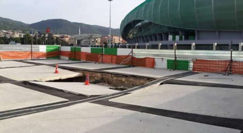 Timsah Arena için dev zirve
