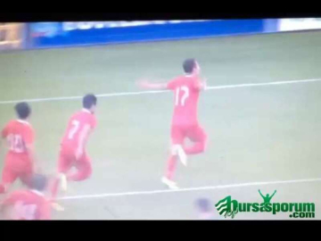 Enes Ünal'dan harika frikik golü