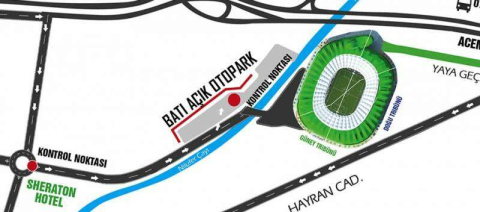 Bursaspor'dan otopark açıklaması!