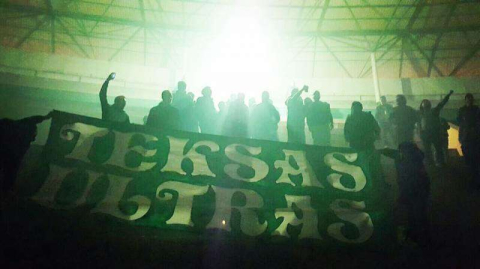 Teksas Ultras'tan Atatürk Stadı'na duygusal veda