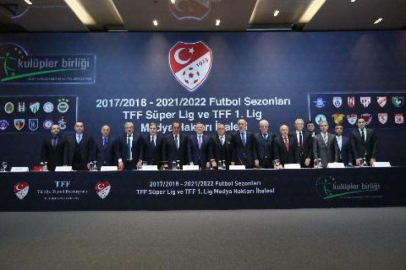  TFF Süper Lig ve TFF 1. Lig Medya Hakları İhalesi yapıldı