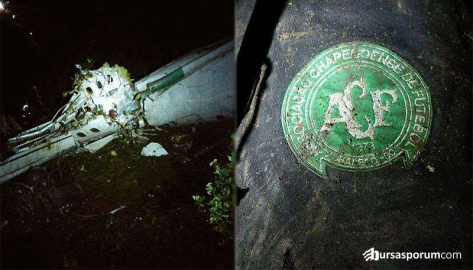 Chapecoense  uçağı düştü, 76 kişi hayatını kaybetti!