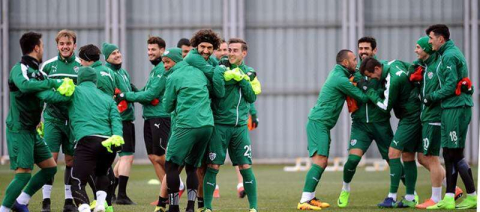 Bursaspor'da keyifler yerinde