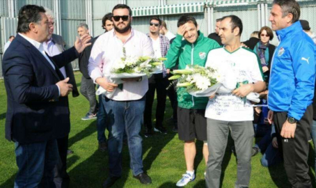Bursaspor'a moral ziyareti