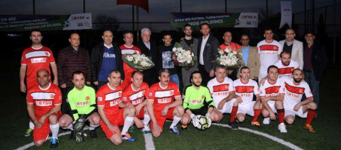 Başlama vuruşunu Harun yaptı 