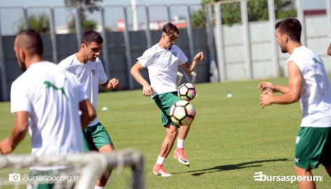 Bursaspor'da sabah mesaisi
