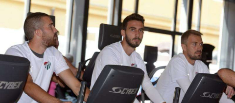 Bursaspor salonda çalıştı!