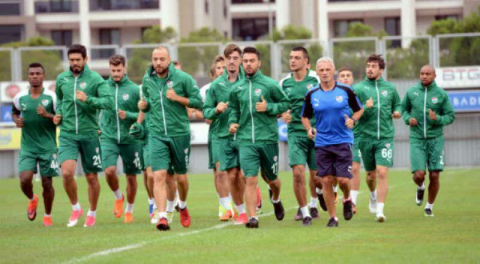 Bursaspor'da topbaşı bugün