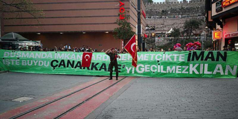 Şehitleri unutmadılar