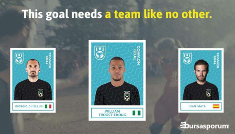 Ekong Common Goal hareketine katıldı!