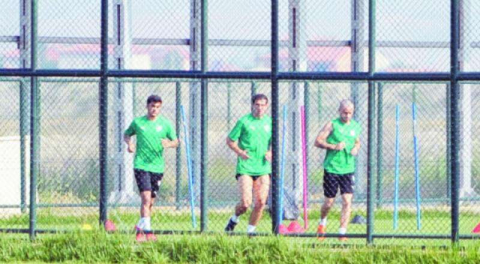 Takımdan ayrı düz koşu