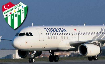 Bursaspor'a uçak şoku!