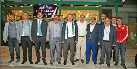 Başkan Aktaş taraftarlarla buluştu