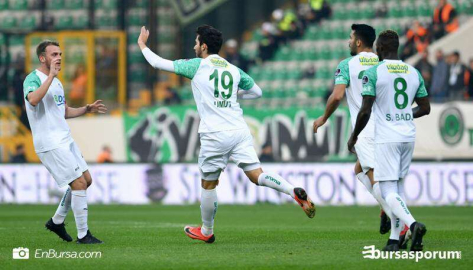 Haftanın oyuncusu Bursaspor'dan!