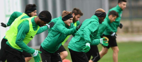 Bursaspor  taktik çalıştı