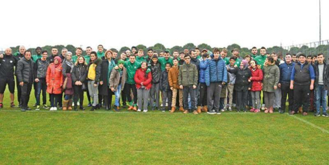 Bursaspor'un özel ziyaretçileri