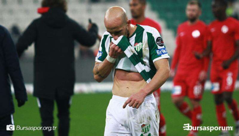Bursaspor'da ilginç tablo!