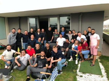 Batalla takımla buluştu...