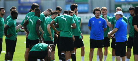 Bursaspor taktik çalıştı