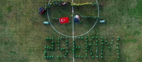 Bursaspor'dan 29 Ekim kareografisi