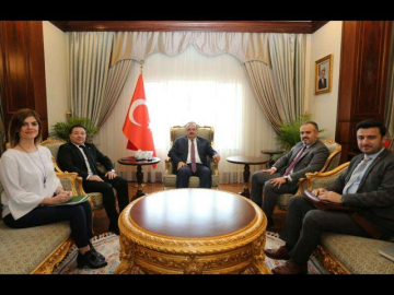Bursa Valiliğinde yardım toplantısı 