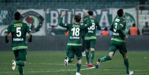 Bursaspor evinde üstün