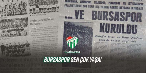 Bursaspor sen çok yaşa!