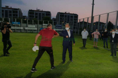 Başkandan moral dopingi
