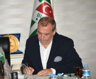 "Bursa'ya ve Bursasporlular'a söz veriyorum"