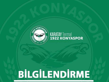 1922 Konyaspor'a Korona şoku
