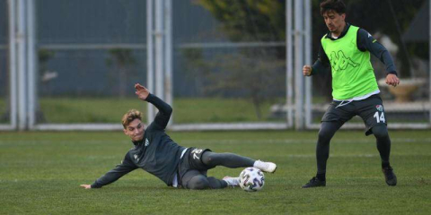 Bursaspor'dan çift idman