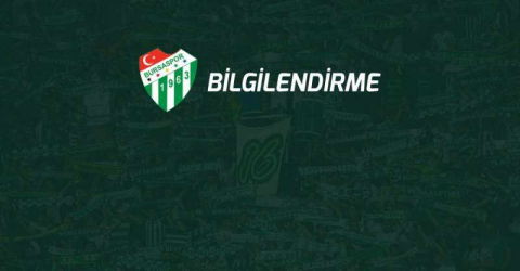 Bursaspor'da kongre tarihi değişti 