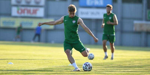 Bursaspor'dan çift idman
