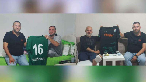 Bursaspor taraftarına tek tek ziyaret!