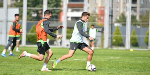 Bursaspor taktik çalıştı