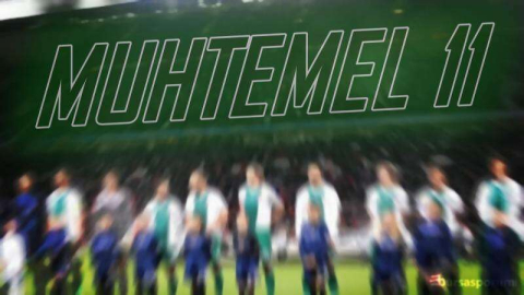 Umuda yolculuk başlıyor, İşte muhtemel 11 !