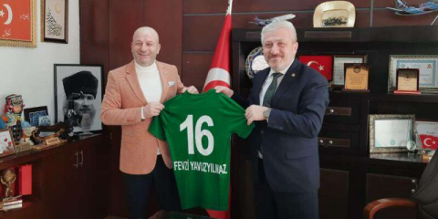 Bursaspor’dan İl Sağlık Müdürü’ne ziyaret
