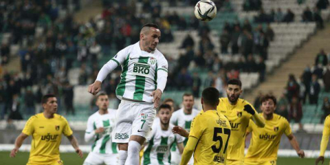 Bursaspor istatistikleri tersine çevirdi!