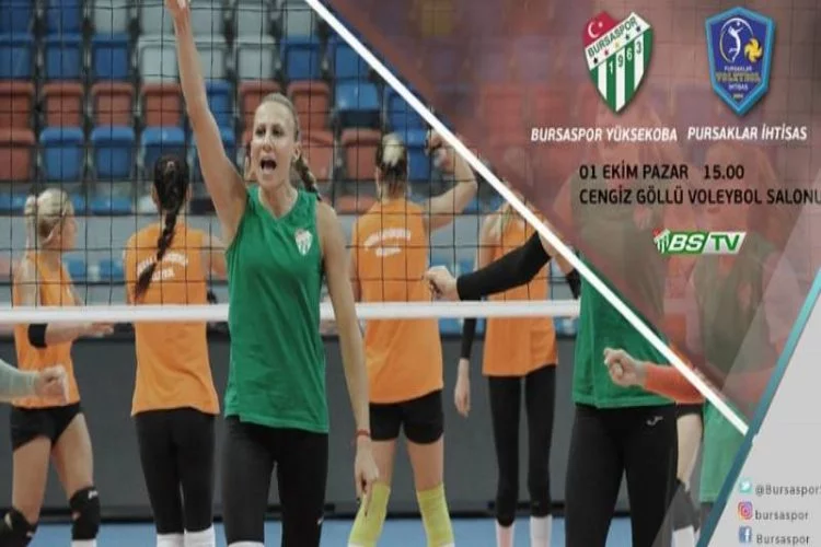 Bursaspor Yüksekoba Bayanlar 1.Lig'de sezonu açıyor